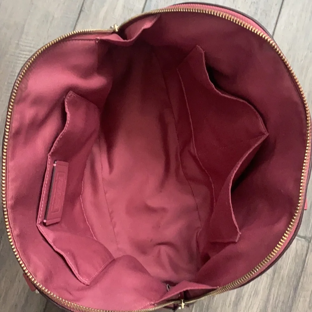 Coach Red Sierra Satchel Bag‎